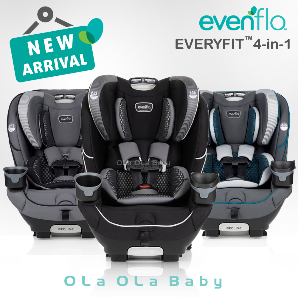 Evenflo Everyfit 4In1 Convertible Car Seat (1 to 1 Crash Exchange