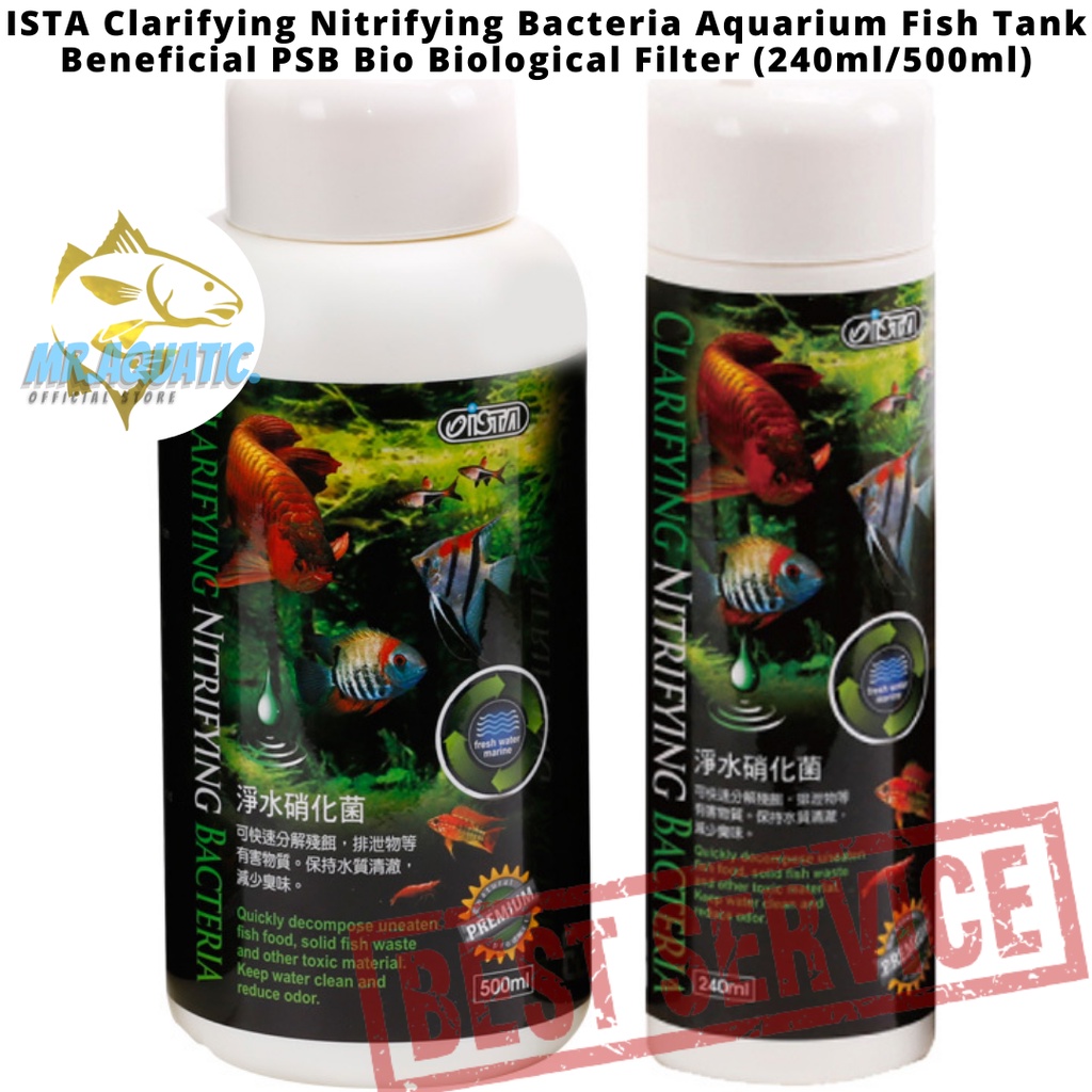 ISTA Clarifying Nitrifying Bacteria Aquarium Fish Tank Beneficial PSB