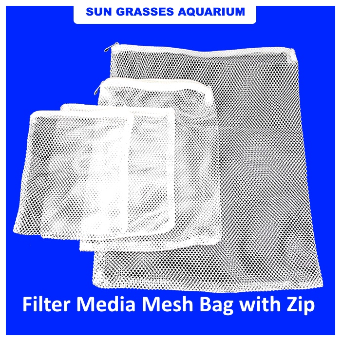 [KL Ready Stock] Empty Aquarium Fish Tank Filter Media Mesh Bag Filter