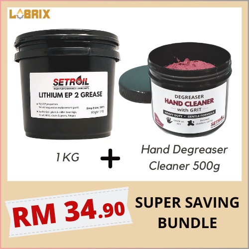 LUBRIX Setroil Lithium Grease EP 2 Grease Bearing Grease Minyak Grease