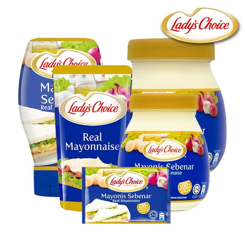 Lady's Choice Real Mayonnaise 50ml / 280ml Shopee Malaysia