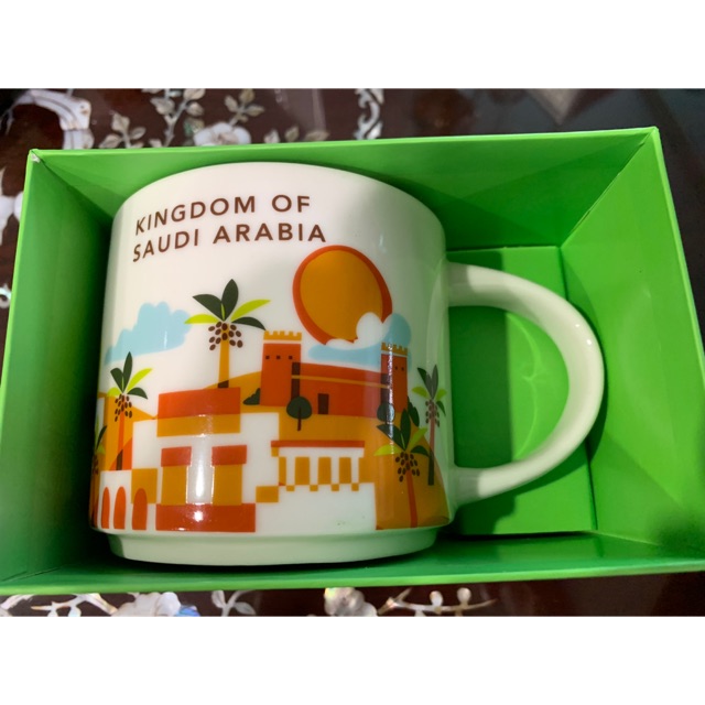 Starbucks Kingdom of Saudi Arabia yah mug Shopee Malaysia