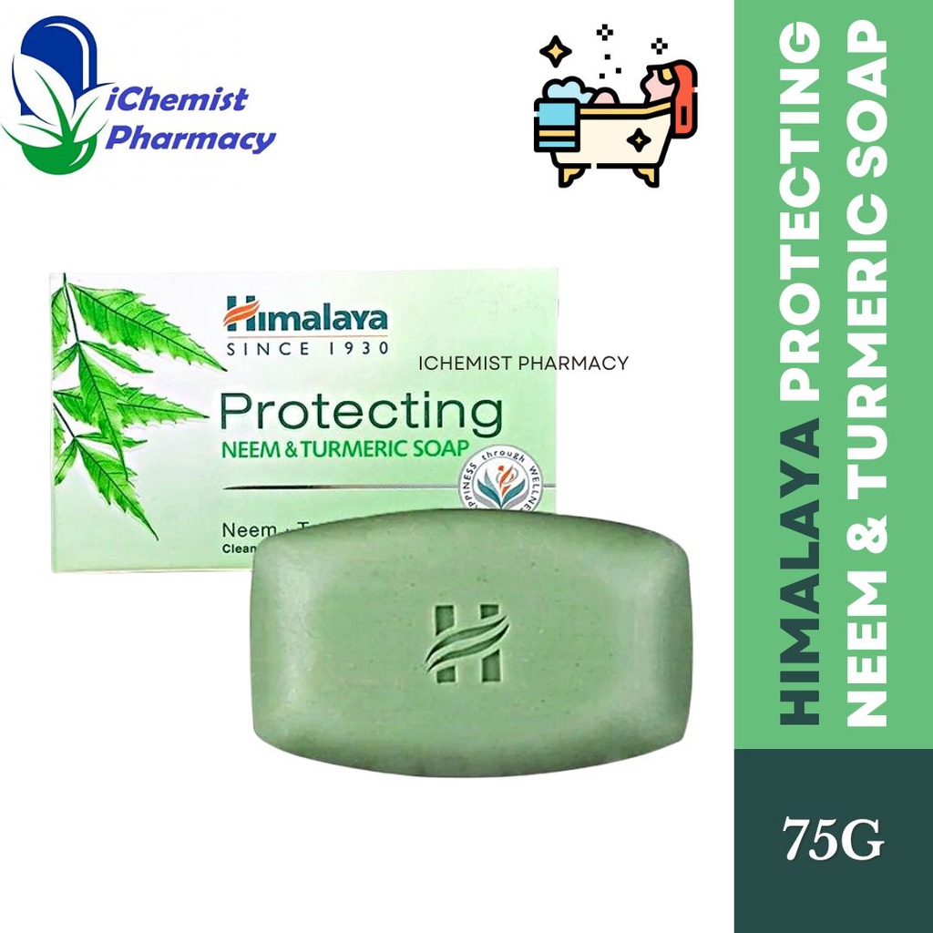 HIMALAYA PROTECTING NEEM & TURMERIC SOAP 75G Shopee Malaysia