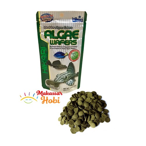 Hikari ALGAE WAFERS 82gr Wafer Food Fish Feed ALGAE Eaters Pleco