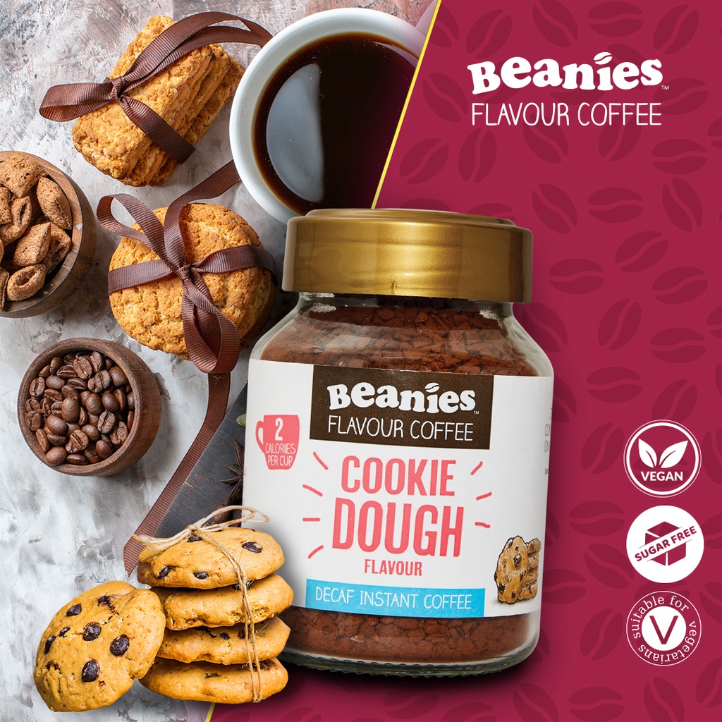 DECAF Beanies Instant Coffee Decaf Cookie Dough Shopee Malaysia