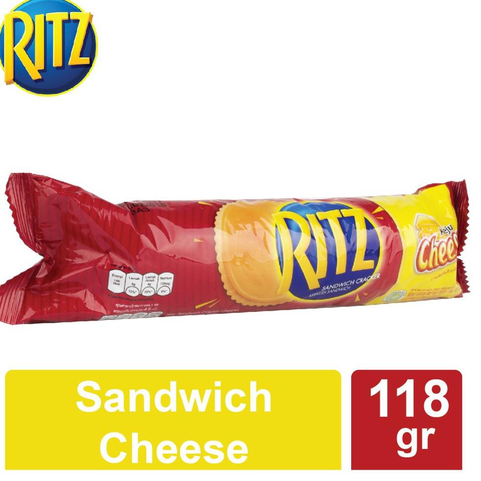 Ritz Sandwich Cheese Flavored Biscuits 118 Gr Shopee Malaysia