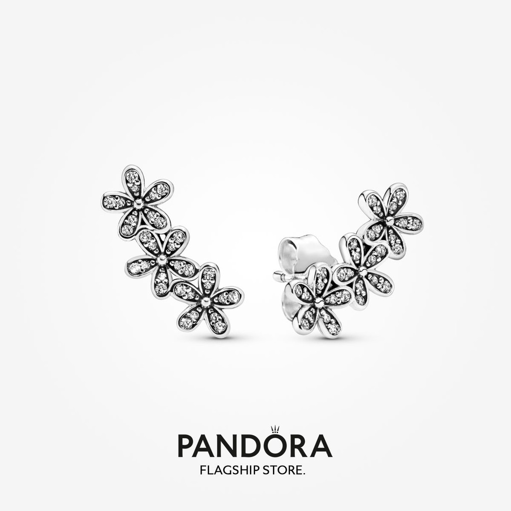 Pandora Dazzling Daisy Clusters Earring Shopee Malaysia