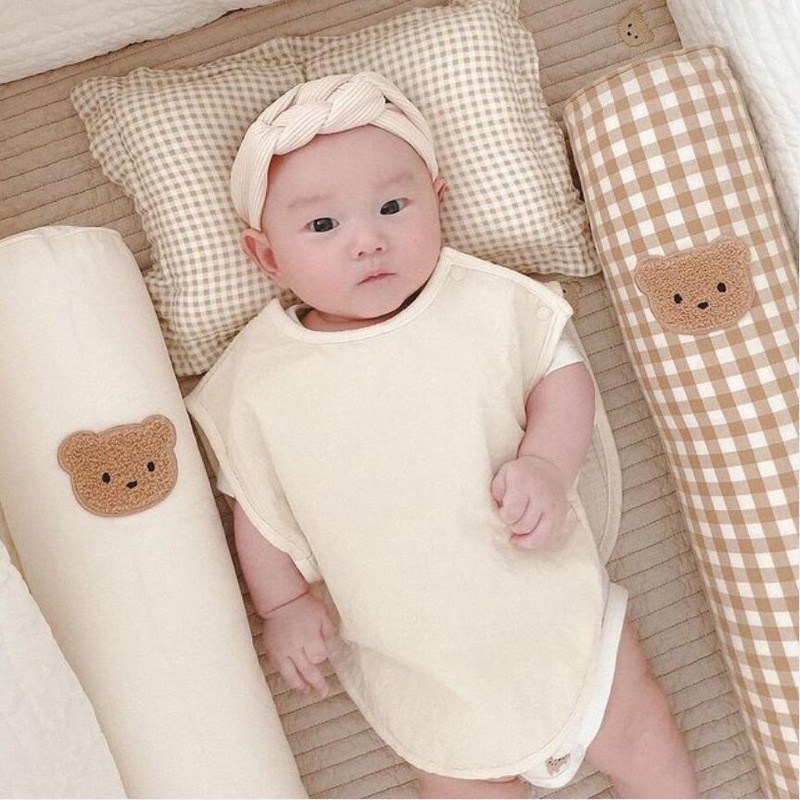 Baby Bolster Bear Pattern Removable And Washable. Shopee Malaysia