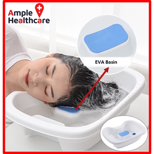 Portable Bed Basin Hair Wash Bedridden Patient Elderly Paralyzed