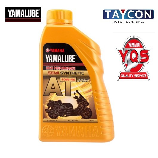Yamaha Yamalube AT Semi Synthetic 10W40 Motor Oil [HLY Yamaha Genuine