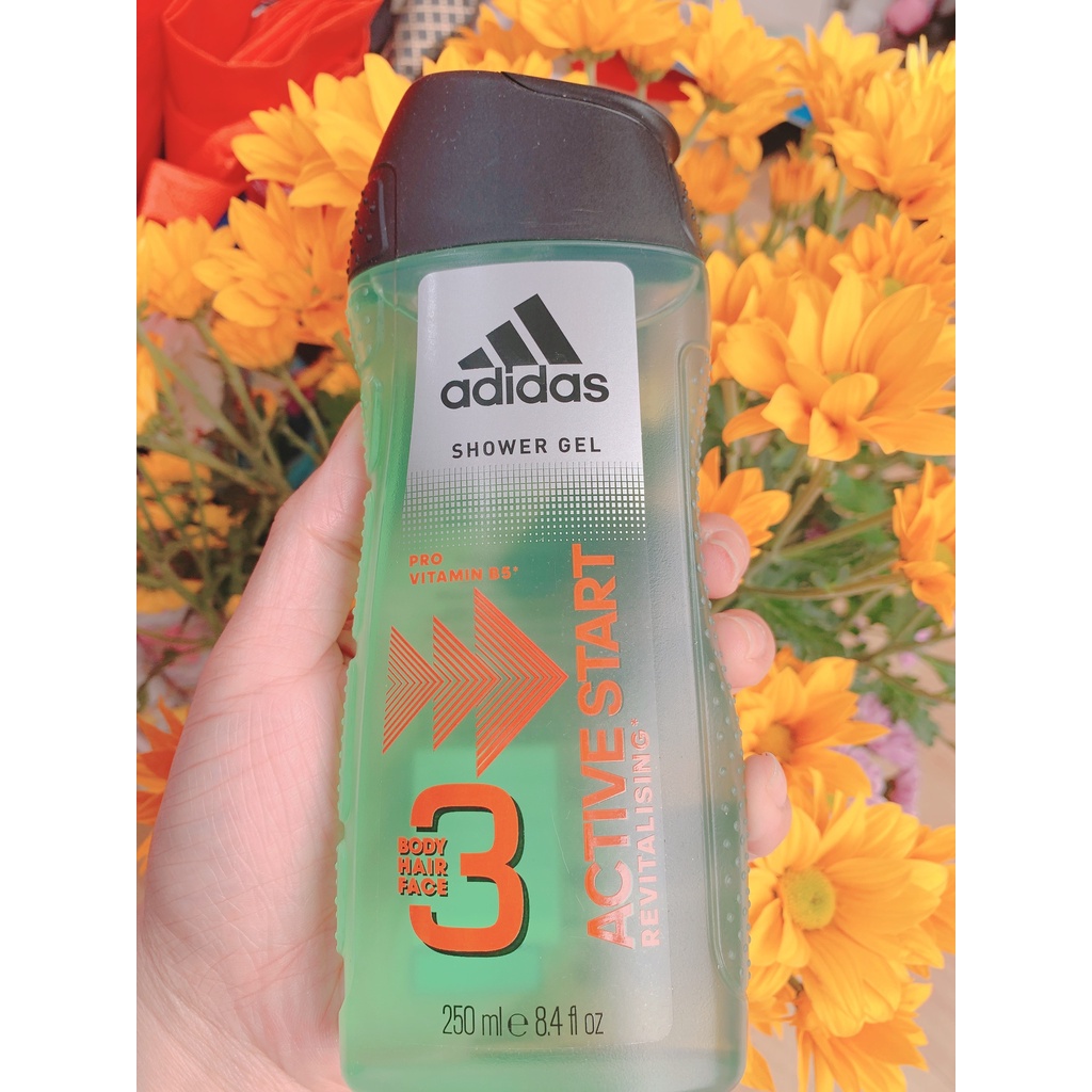 Adidas men's shower gel 250ml Shopee Malaysia