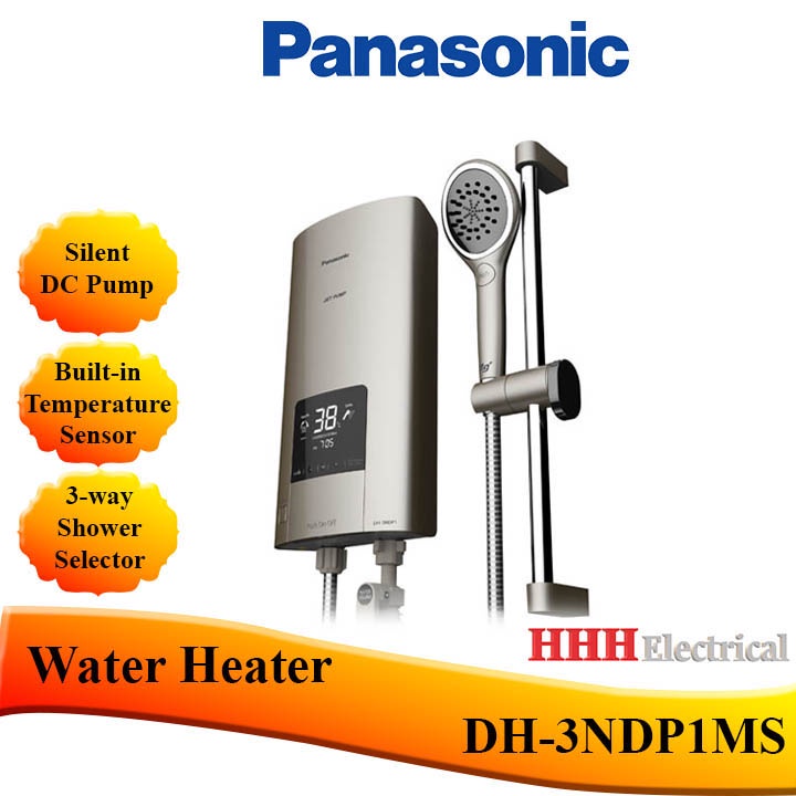 Panasonic DH3NDP1MS Instant Water Heater/ Shower (Jet Pump) Shopee