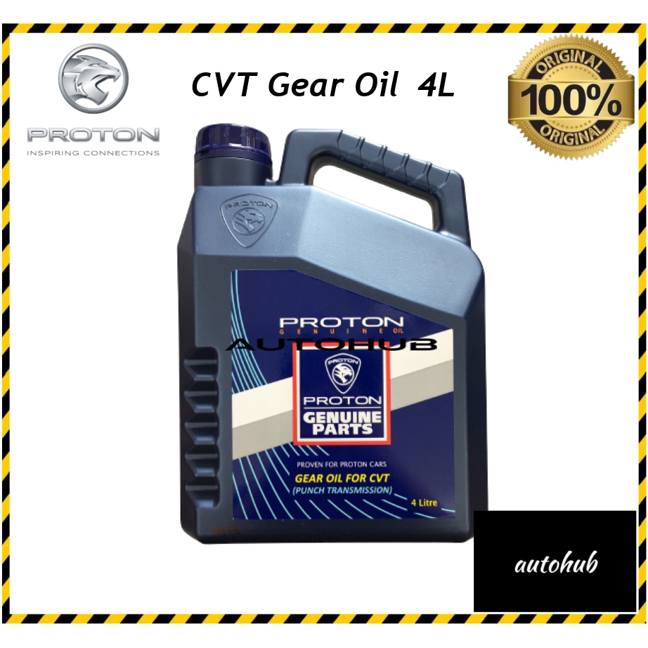 Proton CVT Gear Oil Transmission Fluid 4 Litre (4L) Shopee Malaysia