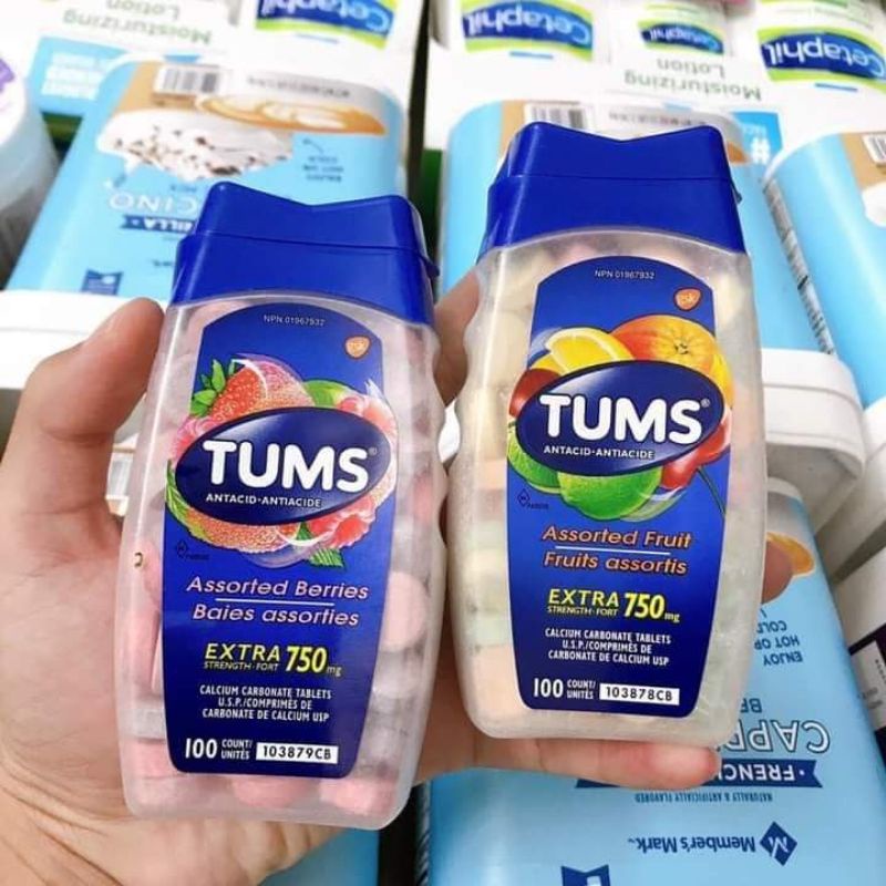 TUMS 🍓🍊🍋 relieve sour stomach, acid indigestion and upset stomach Shopee Malaysia