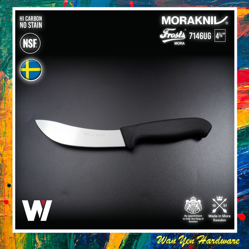 MoraKniv Frosts 5" Skinning Knife / Butcher Knife / Pisau Lapah 7146