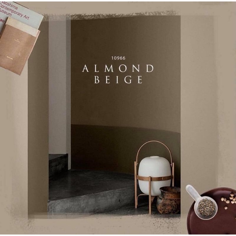 SINAR JOTUN 10966 ALMOND BEIGE 5 LITER EASY CLEAN MATT INTERIOR