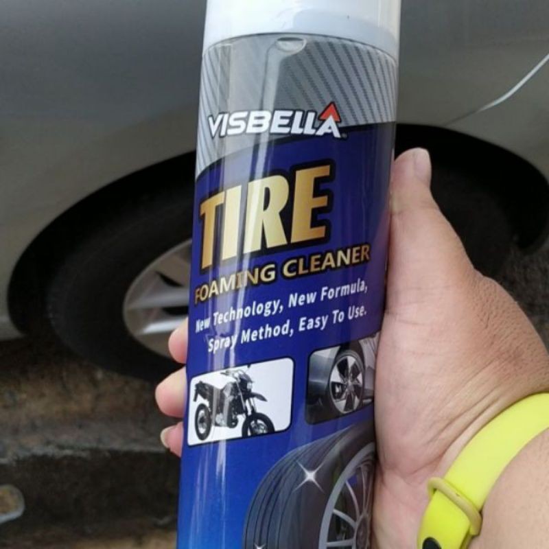 VISBELLA Tire Foaming Cleaner (600ml) Shopee Malaysia