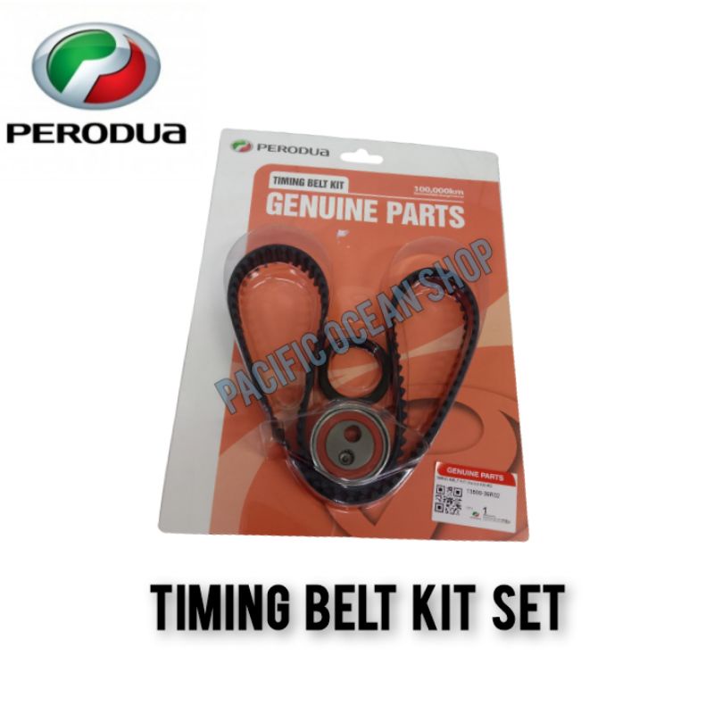 TIMING BELT KIT SET PERODUA "ORIGINAL" KELISA KENARI VIVA 850,1.0