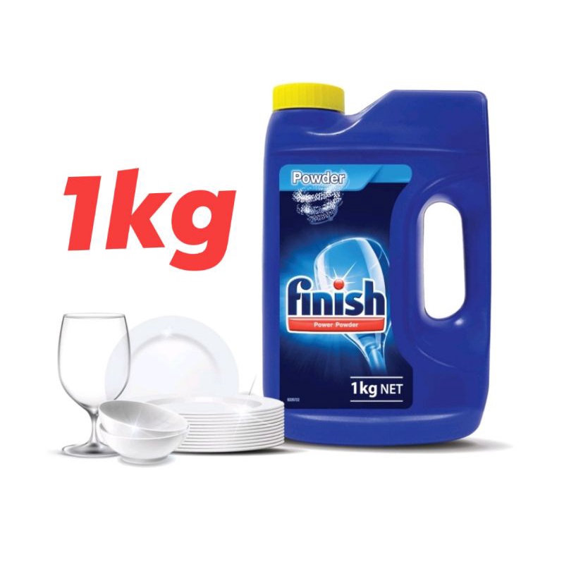 Finish Dishwasher Cleaning Lemon Powder (1kg) / finish dishwasher