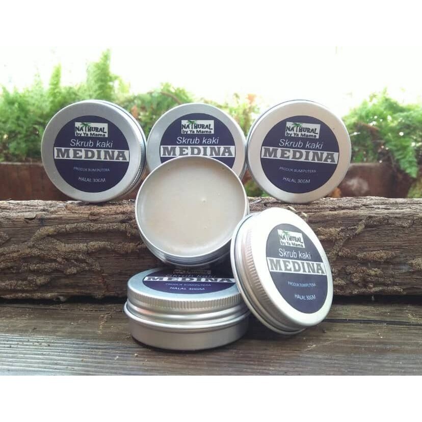 SKRUB GARLIC MEDINA (krim gatal kulit,psoriasis,eczema, keratosis