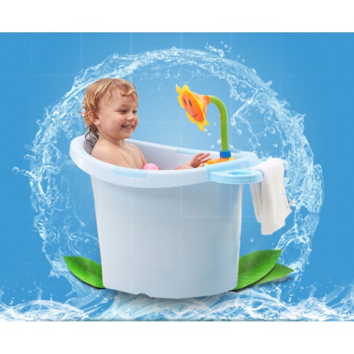 Children's bath tub large baby bathtub baby bathtub thickened can sit