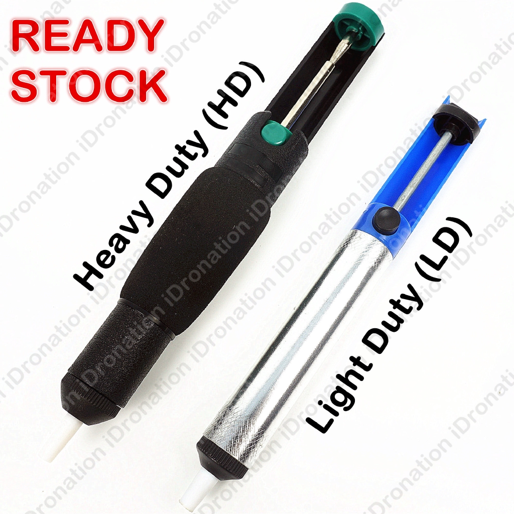 Ligth Heavy Duty Solder Cleaner Desoldering Desolder Welding Suction
