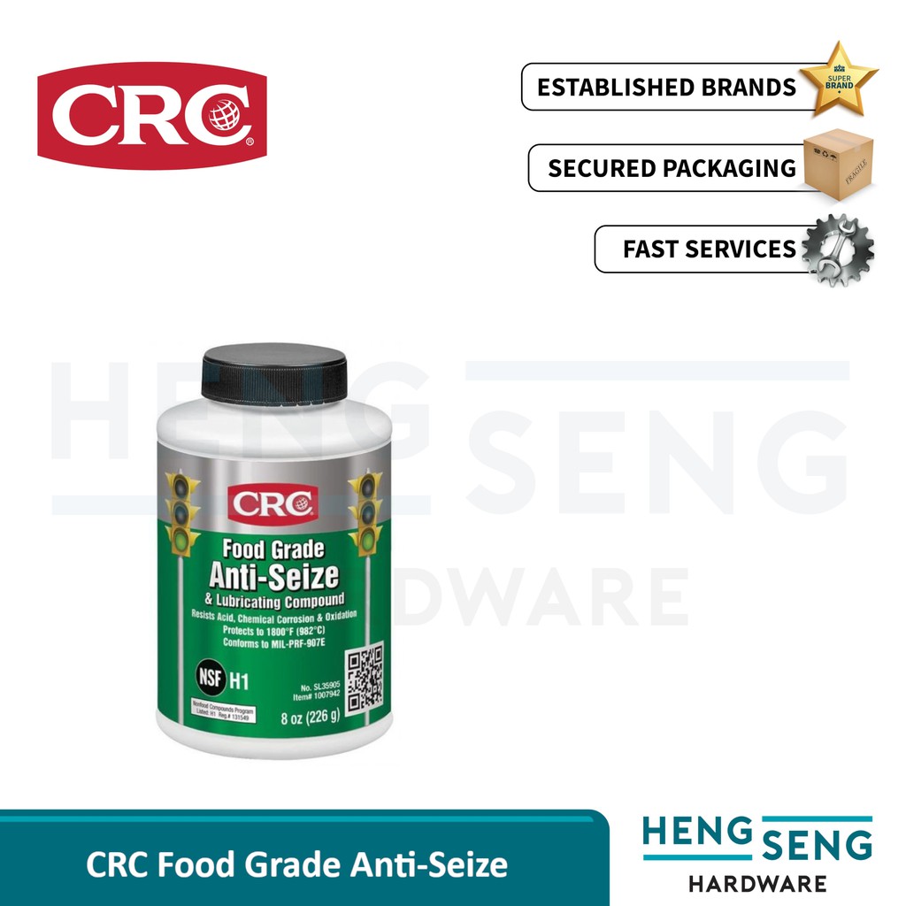 CRC Food Grade AntiSeize & Lubricating Compound 8OZ Shopee Malaysia