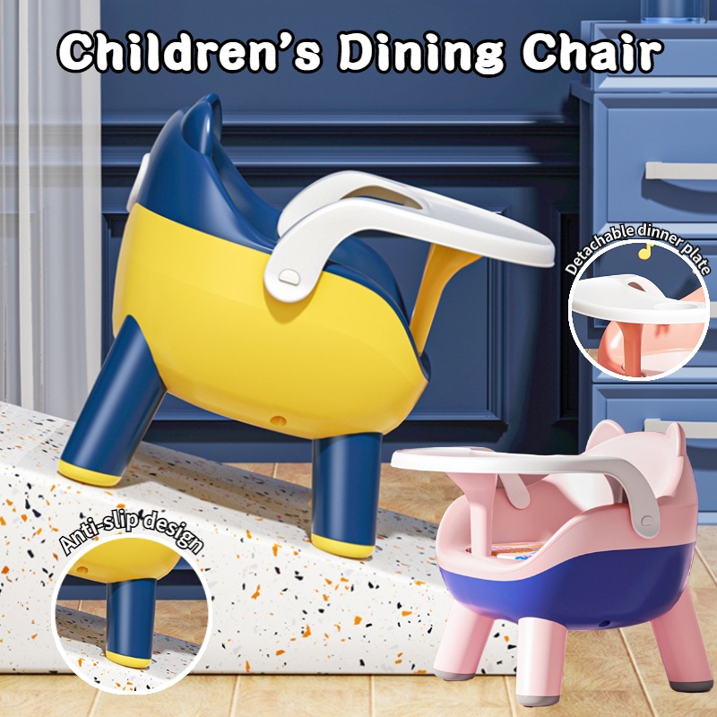 Children's Calling Chair Baby Dining Chair Detachable MultiFunctional