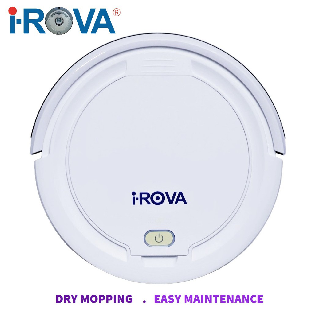 IROVA K5A Essential Robot Vacuum Floor Cleaner with Dry Microfiber Mop