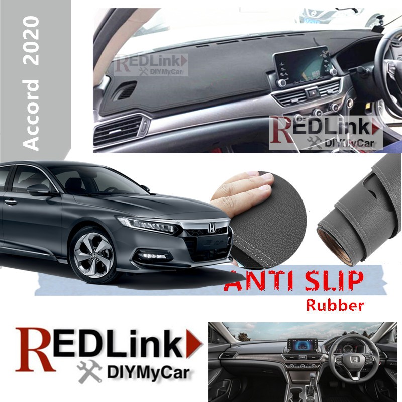 Honda Accord 2020 Dashboard Mat Cover ( Leather ) Shopee Malaysia