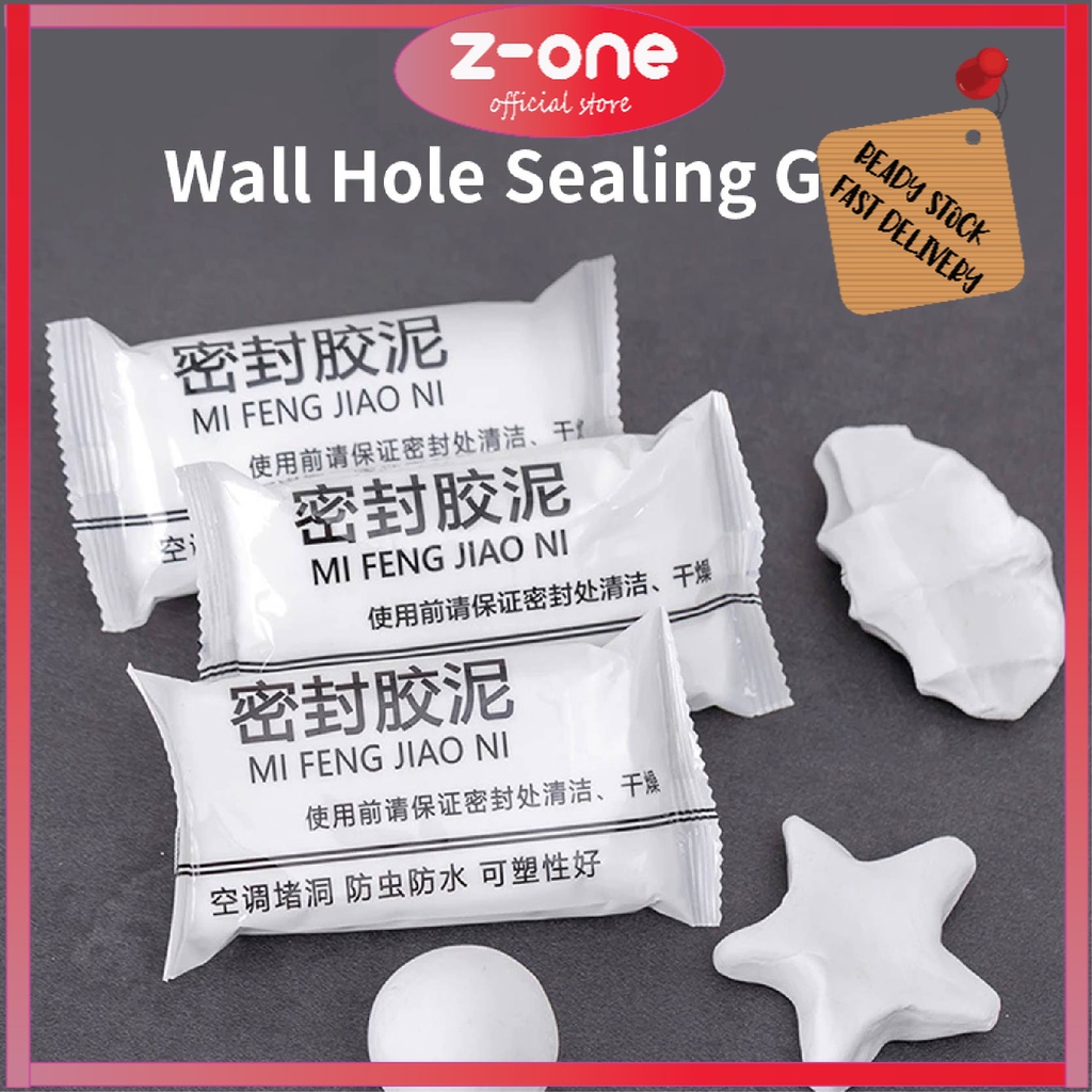 Z ONE Wall Hole Sealant Sewer Pipe Waterproof Sealing Solid Glue Hole