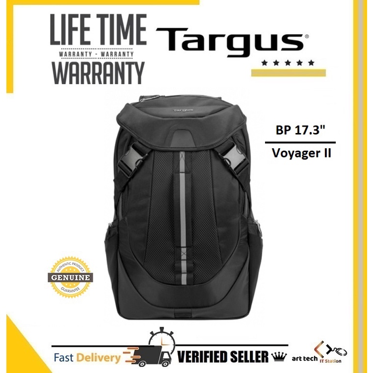 TARGUS TSB953 BP17.3INCH VOYAGER II BACKPACK TGTSB953GL70 Shopee