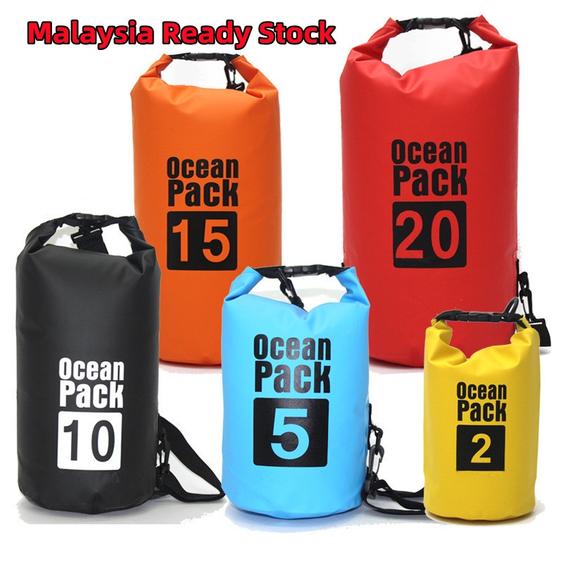Waterproof Dry Bag 2L 3L 5L 10L 15L 20L Extra Thick PVC Large Capacity
