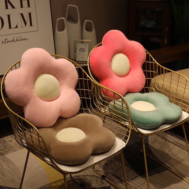 [Ready Stock] Flower Cushion Bedroom Ground Office Sedentary Seat