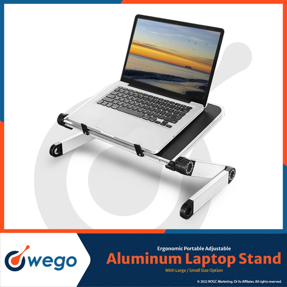 Foldable Adjustable Aluminium Alloy Bracket Laptop Stand Laptop Table