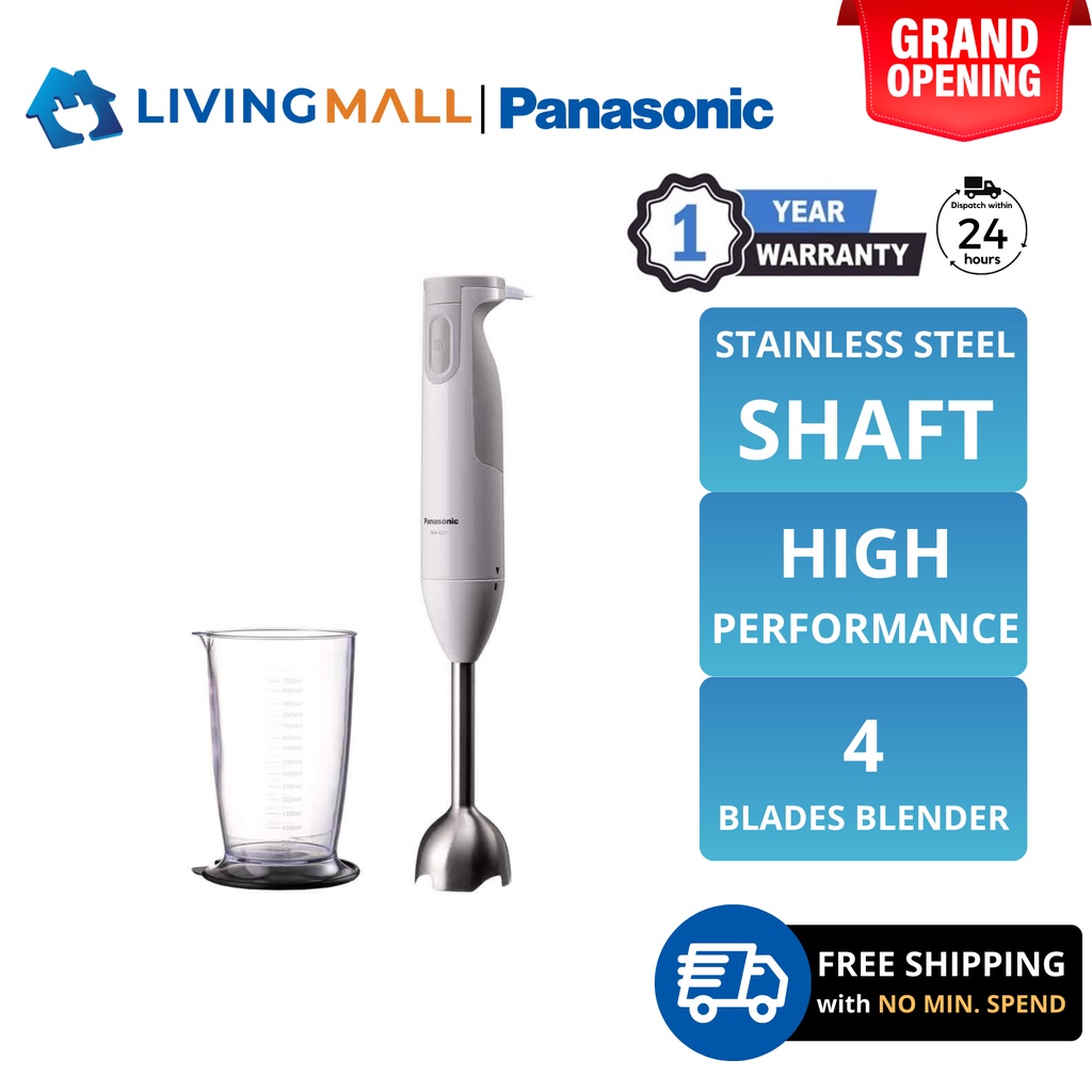 [𝐅𝐑𝐄𝐄 𝐃𝐄𝐋𝐈𝐕𝐄𝐑𝐘] PANASONIC MXGS1 (600W) Hand Blender Single Speed 4