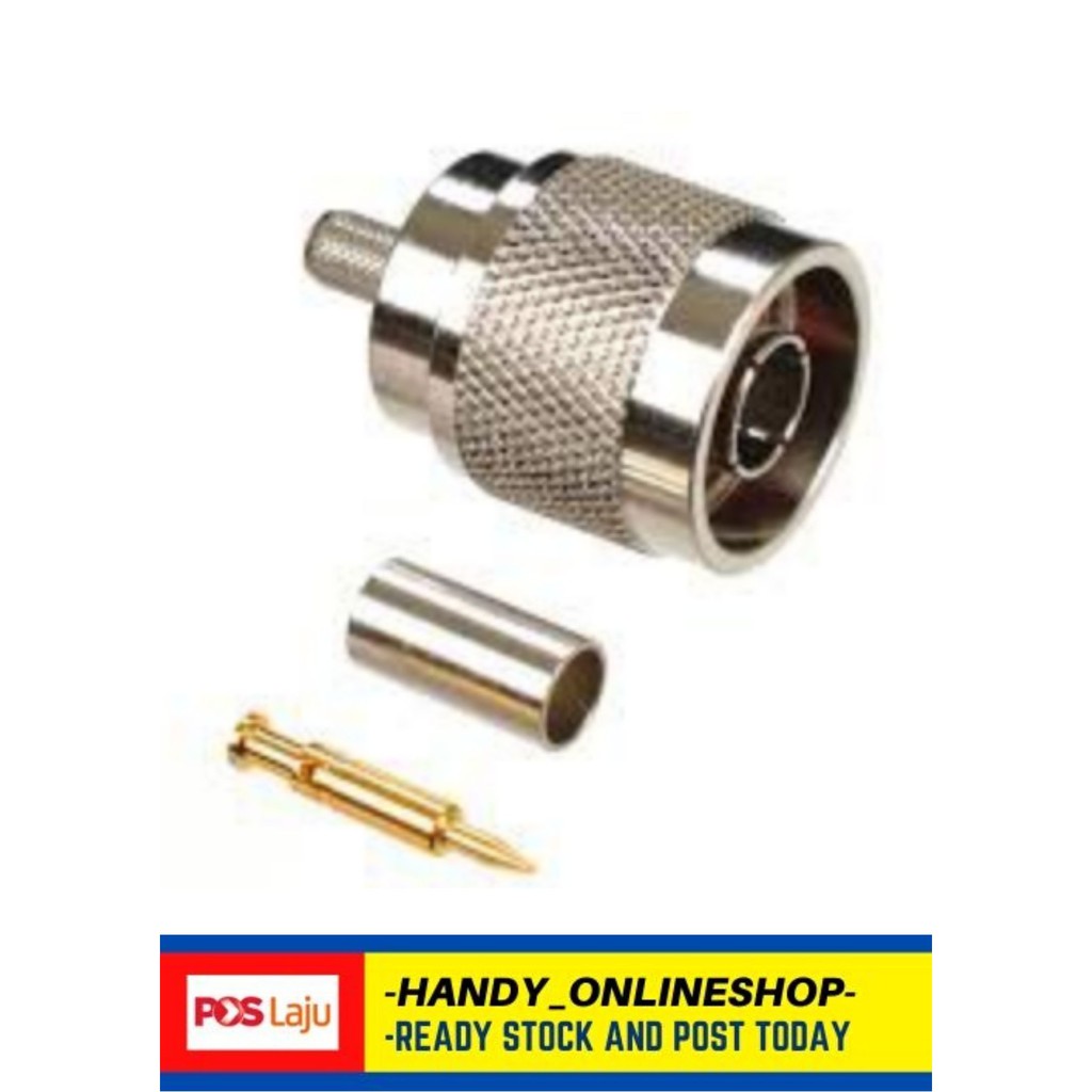 FEMALE NTYPE CONNECTOR TO( RG58) Shopee Malaysia