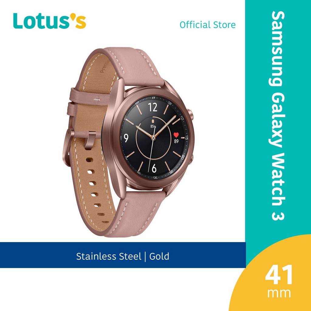 Samsung Galaxy Watch 3 / Watch 3 LTE with 41mm , Stainless Steel and