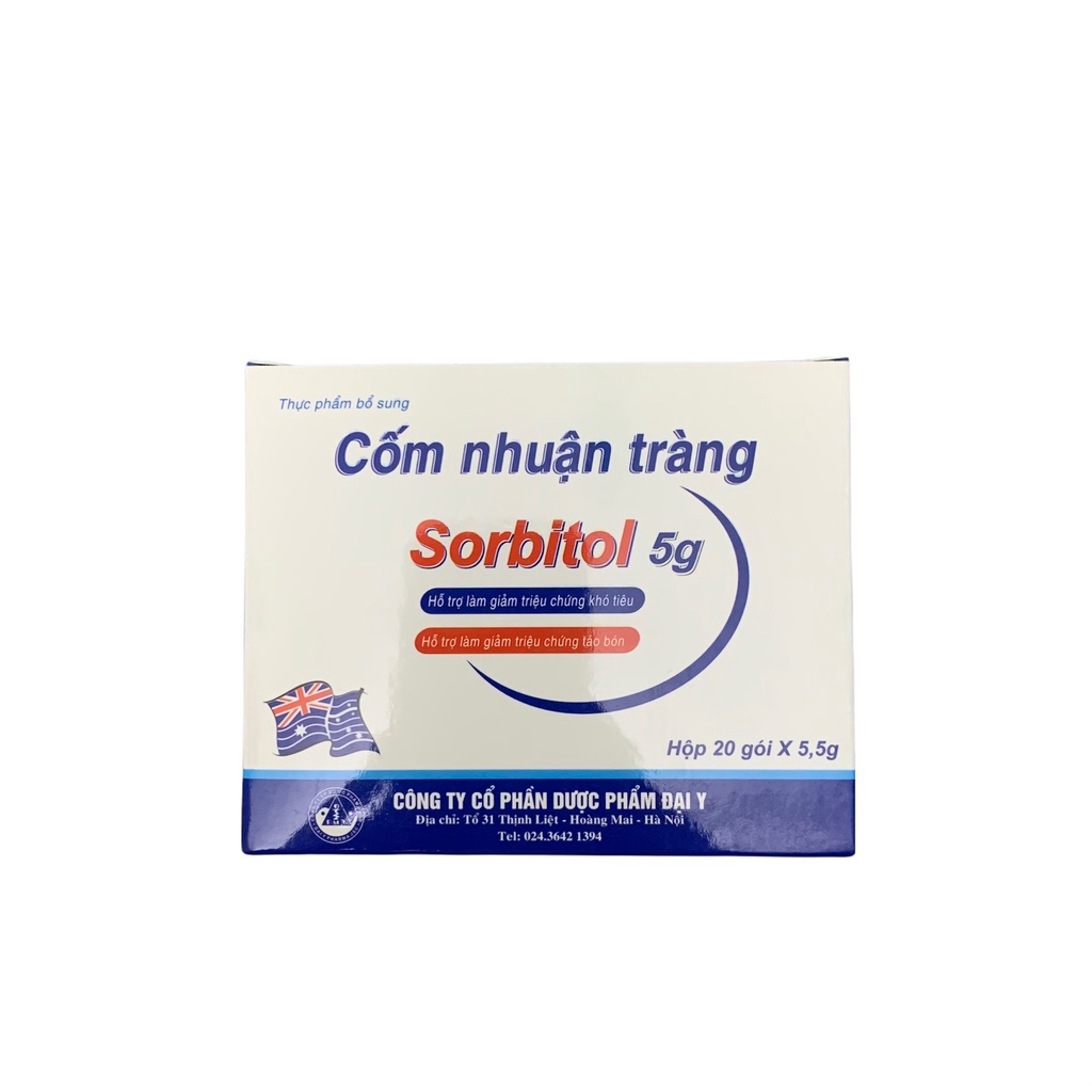 Sorbitol Laxative Nuggets Box Of 20 Packs x 5.5g Helps Reduce