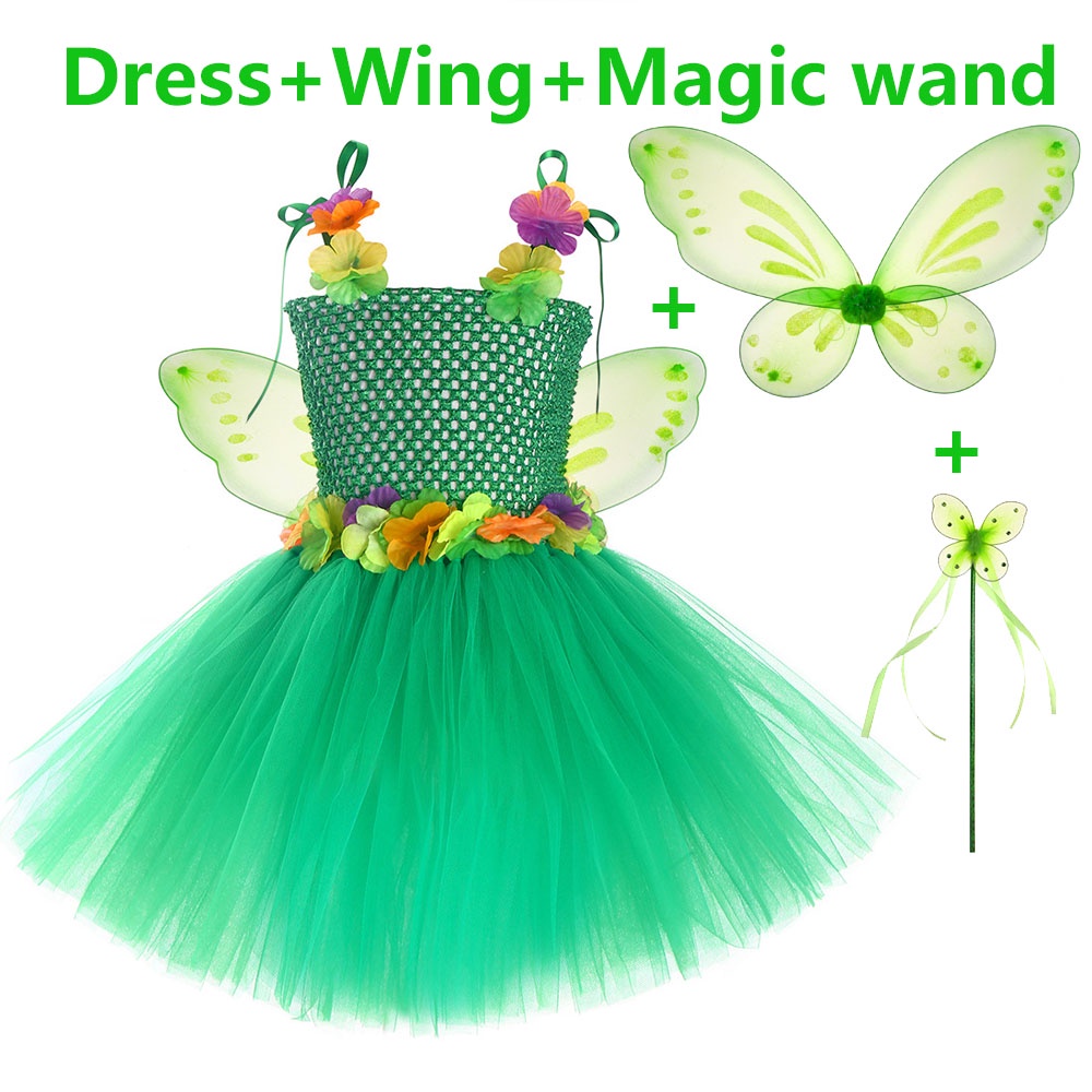 18 Years Tinkerbell Costume Tinkerbell Dress Girls Jungle Green