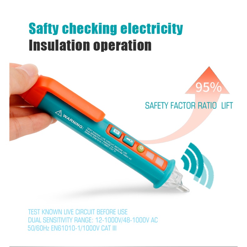 Mileseey MC8066 NonContact Voltage Detector Pen Circuit Breaker Finder