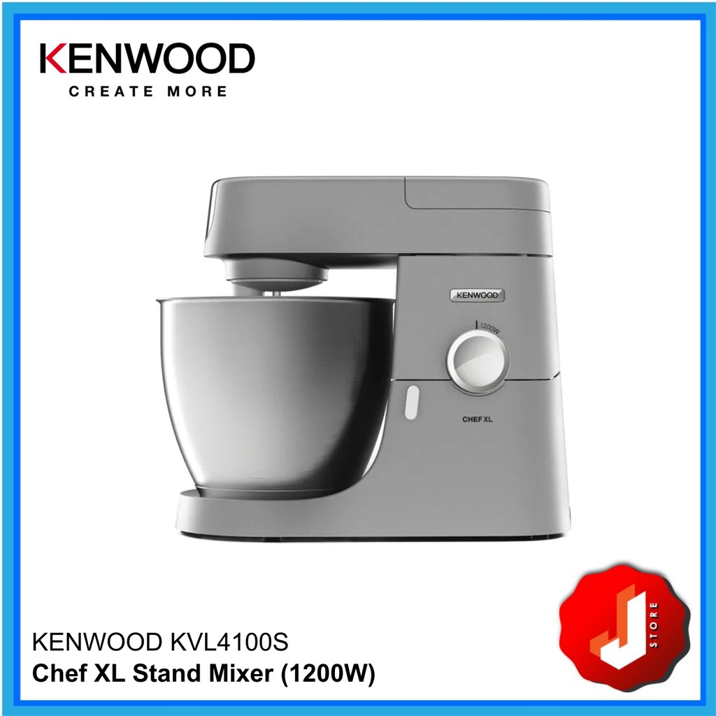 KENWOOD KVL4100S KVL4100S Chef XL Kitchen Machine Stand Mixer 1200W