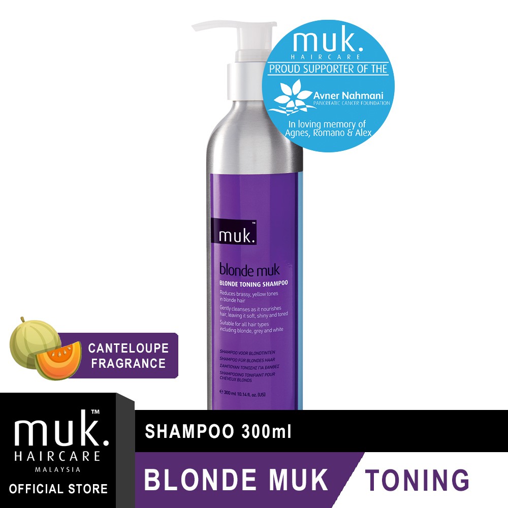 Blonde Muk Toning Shampoo (300ml) (AWARD WINNING AUSTRALIAN BRAND, 100