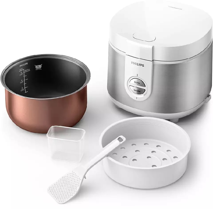 Philips HD3126 Viva Collection Jar Rice Cooker 1L 440W Shopee Malaysia