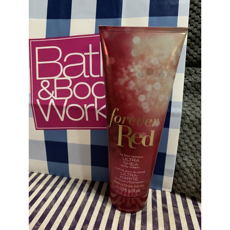 Bath & body works forever red body cream Shopee Malaysia