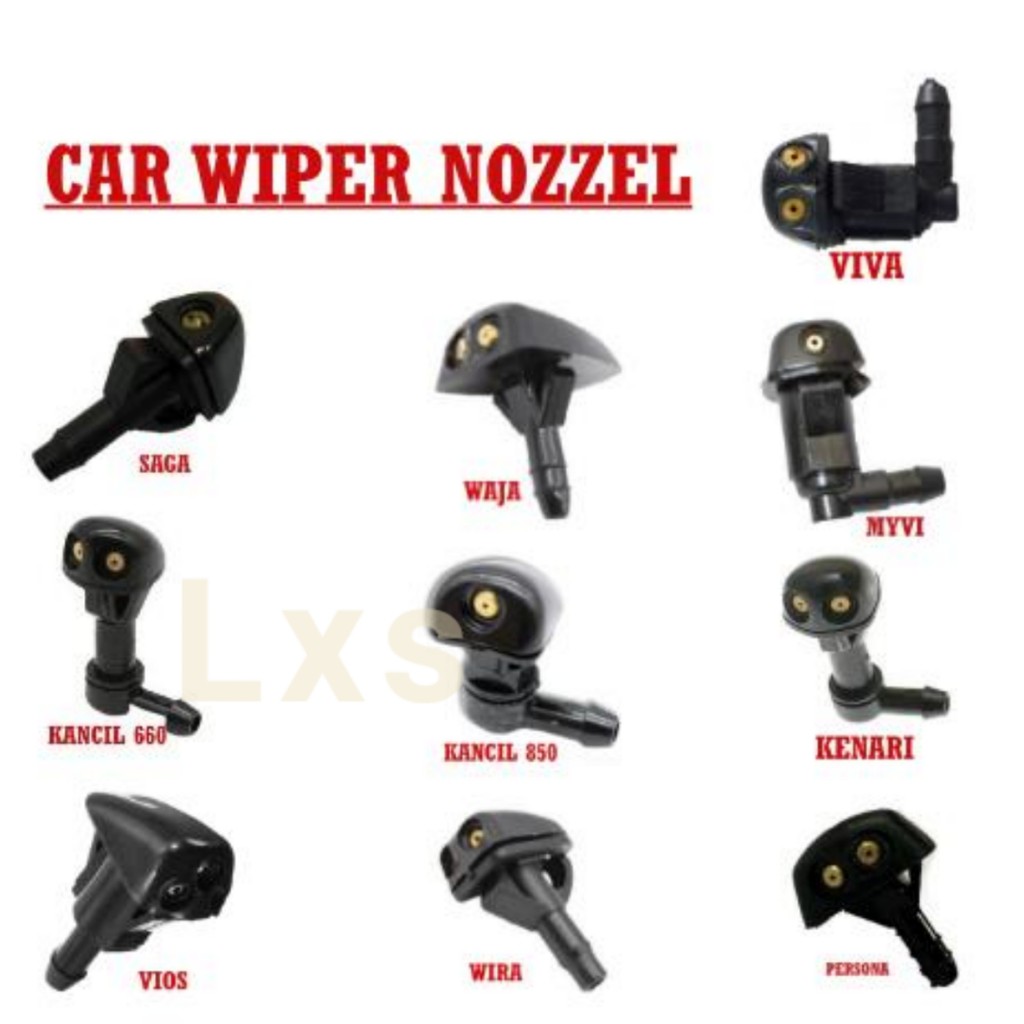 CAR WIPER NOZZLE WIRA/WAJA/SAGA/MYVI/KENALI/KANCIL850/KANCIL660