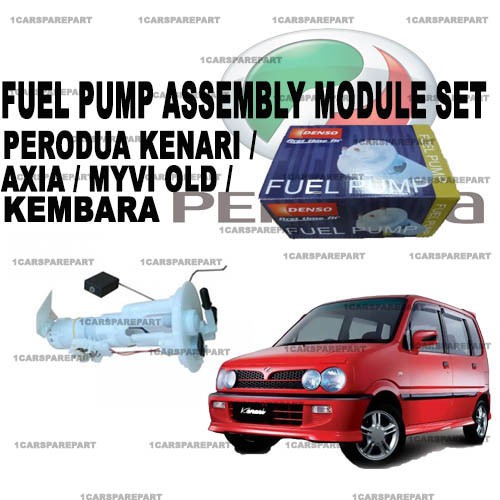 PERODUA KENARI/AXIA/MYVI FIRST MODEL/ KEMBARA FUEL PUMP ASSEMBLY MODULE SET (DENSO OEM) Shopee