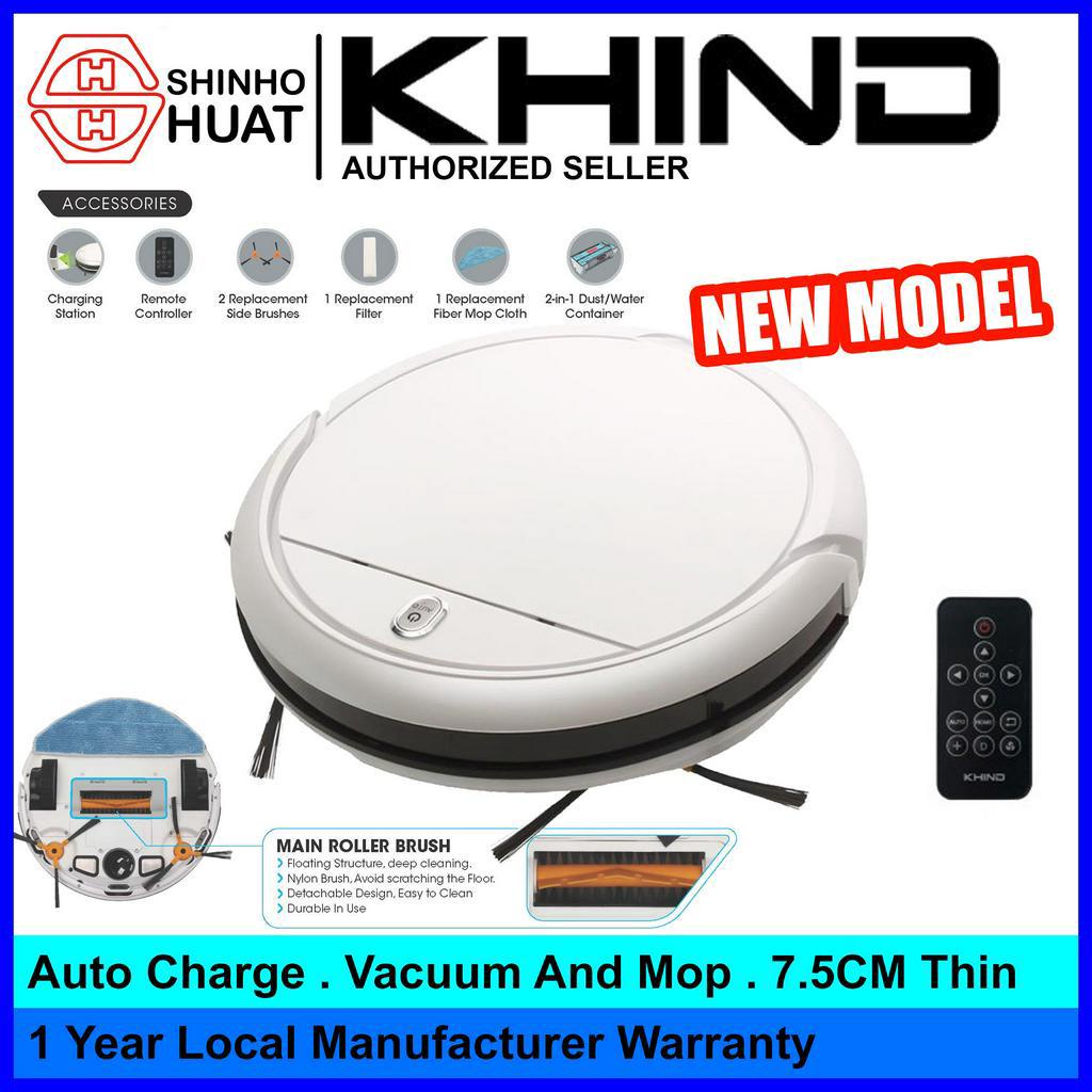 Khind VC9X8C Robot Vacuum ( 4 Cleaning Modes ) ( Auto Charge ) Shopee