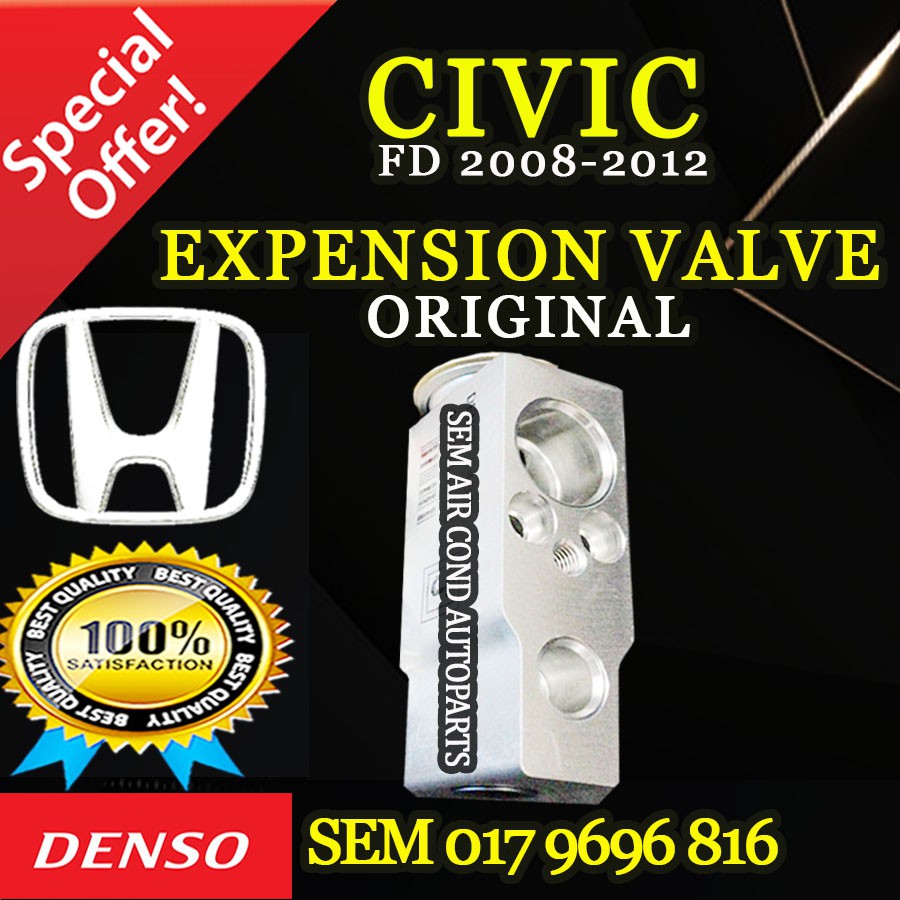 HONDA CIVIC FD 2008-2012 YEAR JAPAN ORIGINAL DENSO ND EXPENSION VALVE