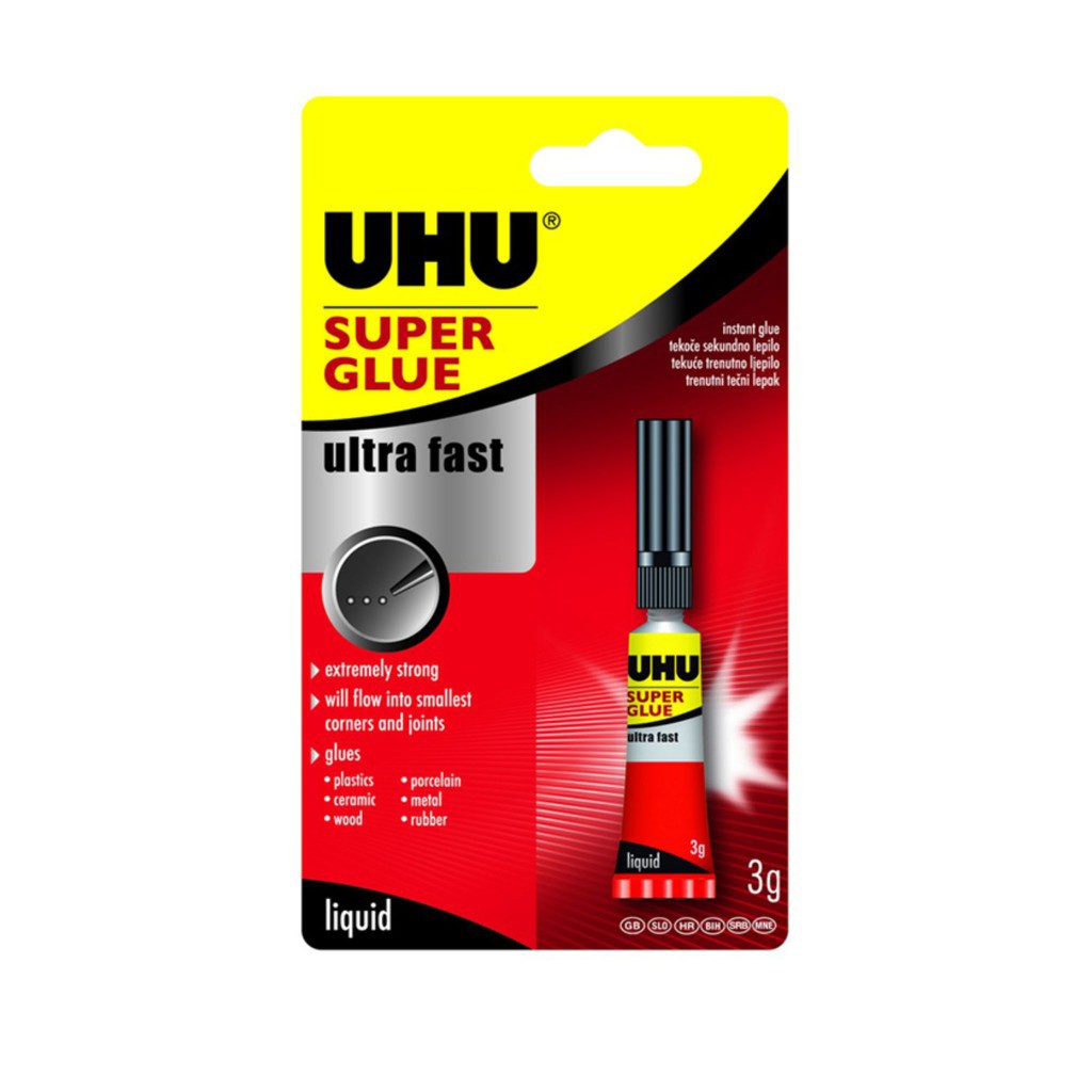 UHU SUPER GLUE 3G ULTRA FAST Shopee Malaysia